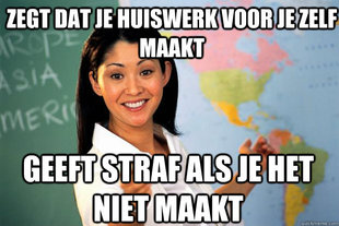 Unhelpful High School Teacher