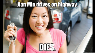 Female Asian Driver