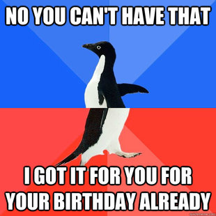 Socially Awkward Awesome Penguin
