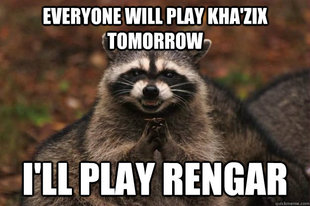 Evil Plotting Raccoon