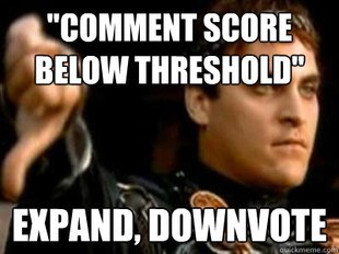 Downvoting Roman