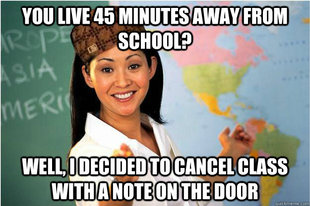 Scumbag Teacher