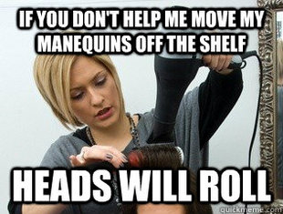 Scumbag hair stylist
