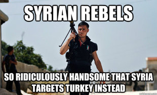 Ridiculously Photogenic Syrian Rebel
