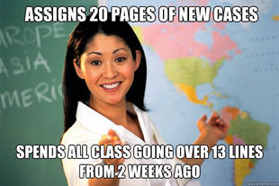 Unhelpful High School Teacher