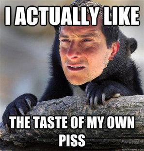 Confession Bear Grylls