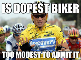 Good Guy Lance Armstrong
