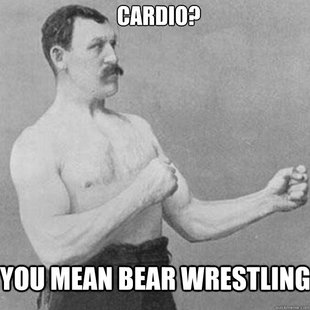 overly manly man