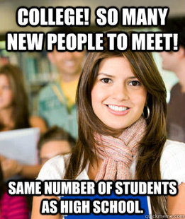 Sheltered College Freshman