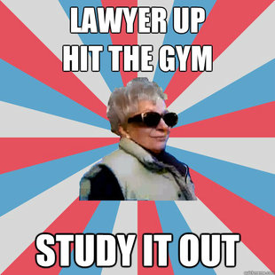 studious grandma