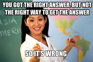 Unhelpful High School Teacher