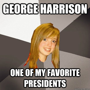 Musically Oblivious 8th Grader