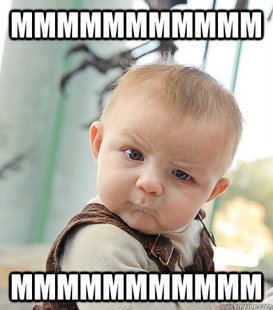 skeptical baby