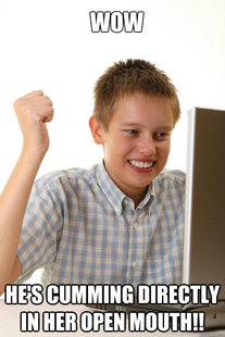 first time internet kid