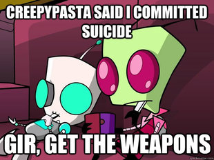 Confused Invader Zim