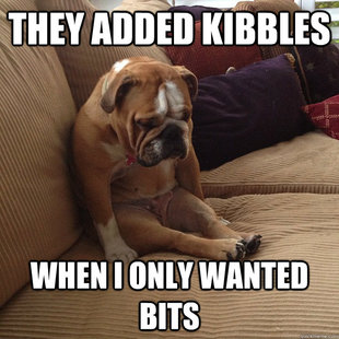 depressed dog