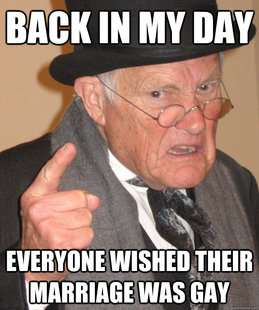 back in my day