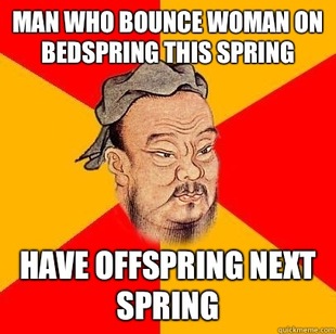 Confucius says