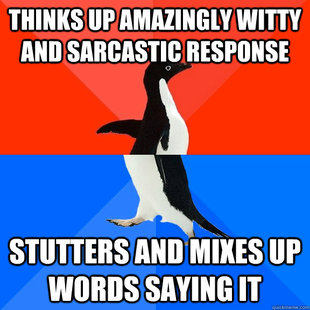 Socially Awesome Awkward Penguin