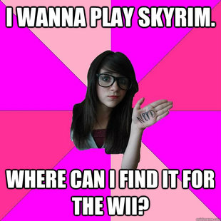 Idiot Nerd Girl