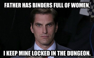 Menacing Josh Romney
