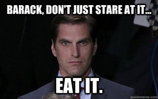Menacing Josh Romney