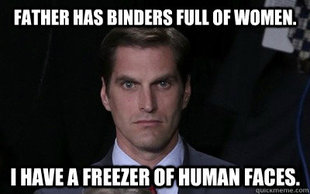 Menacing Josh Romney