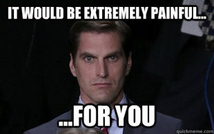 Menacing Josh Romney