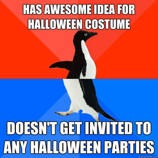 Socially Awesome Awkward Penguin