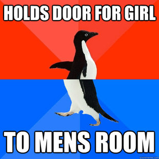 Socially Awesome Awkward Penguin
