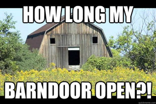 Surprised Barn
