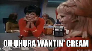 Coffee with Cream, Star-Trek Style