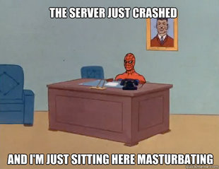 masturbating spiderman