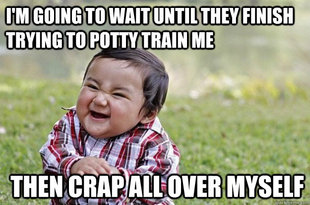 evil toddler
