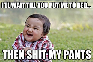 evil toddler