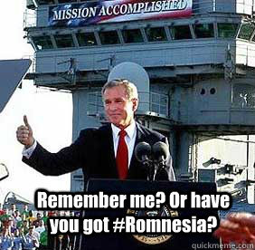 Bush MISSION ACCOMPLISHED