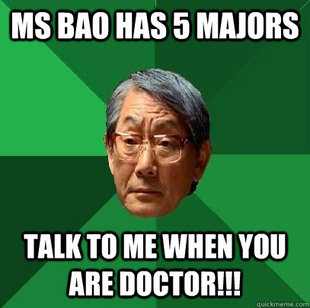 High Expectations Asian Father
