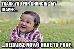 evil toddler