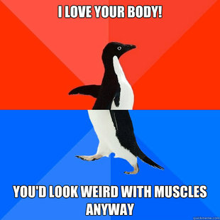 Socially Awesome Awkward Penguin