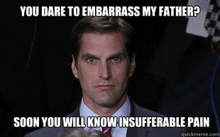 Menacing Josh Romney