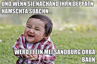 evil toddler