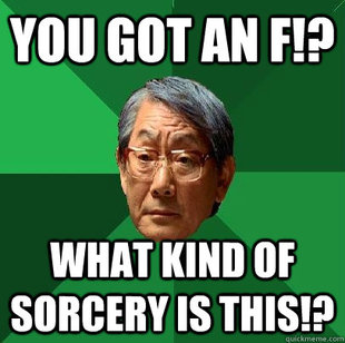 High Expectations Asian Father