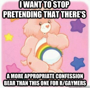 Confession Care Bear