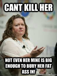 Scumbag Gina Rinehart