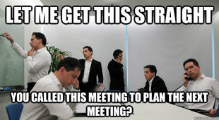 busy meeting