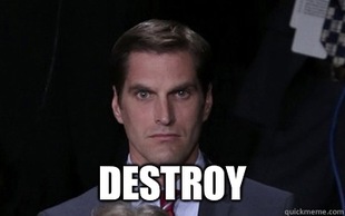 Menacing Josh Romney