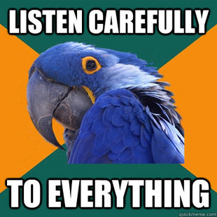 Paranoid Parrot