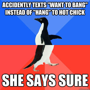 Socially Awkward Awesome Penguin