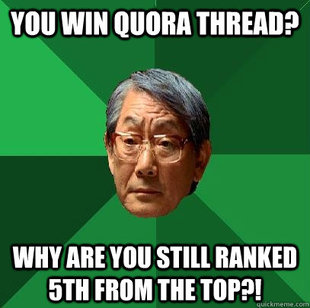 High Expectations Asian Father
