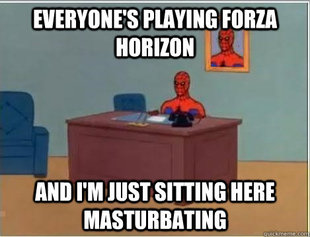 Im just sitting here masturbating